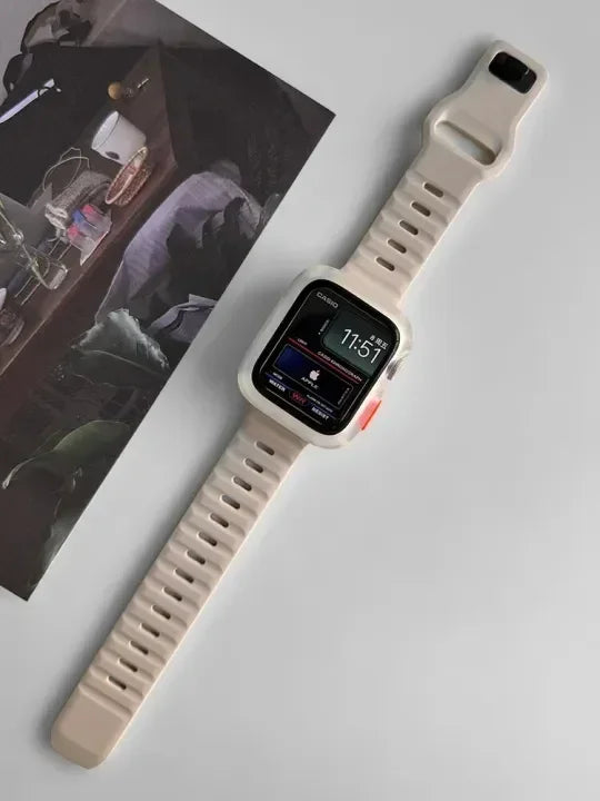 Silicone Case and Strap for Smart Watches | Comfortable & Durable