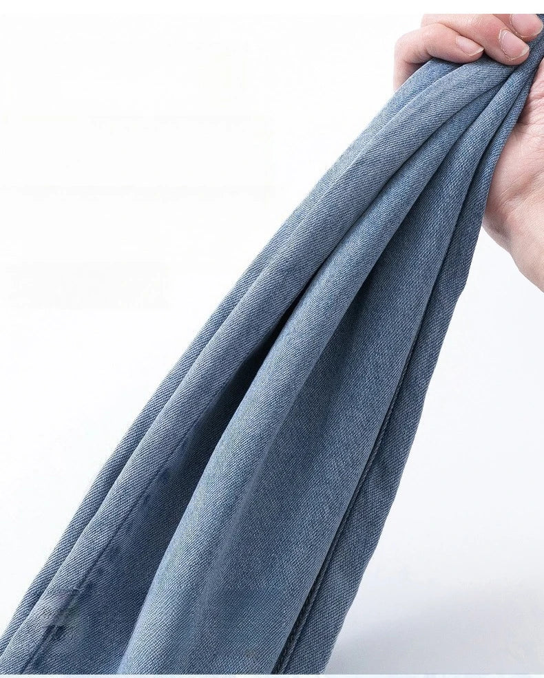 Men's Wide Leg Jeans | Breathable Loose Straight Leg Denim Pants