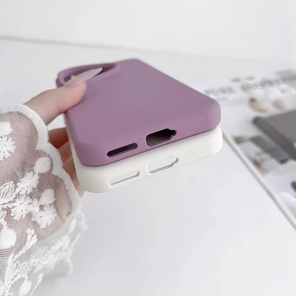 Liquid Silicone Phone Case For Huawei Pura 80 Pro Pura 70 P60 P50 P40 P30 Pro Mate 70 60 50 Luxury Soft Skin Smooth Cover Funda