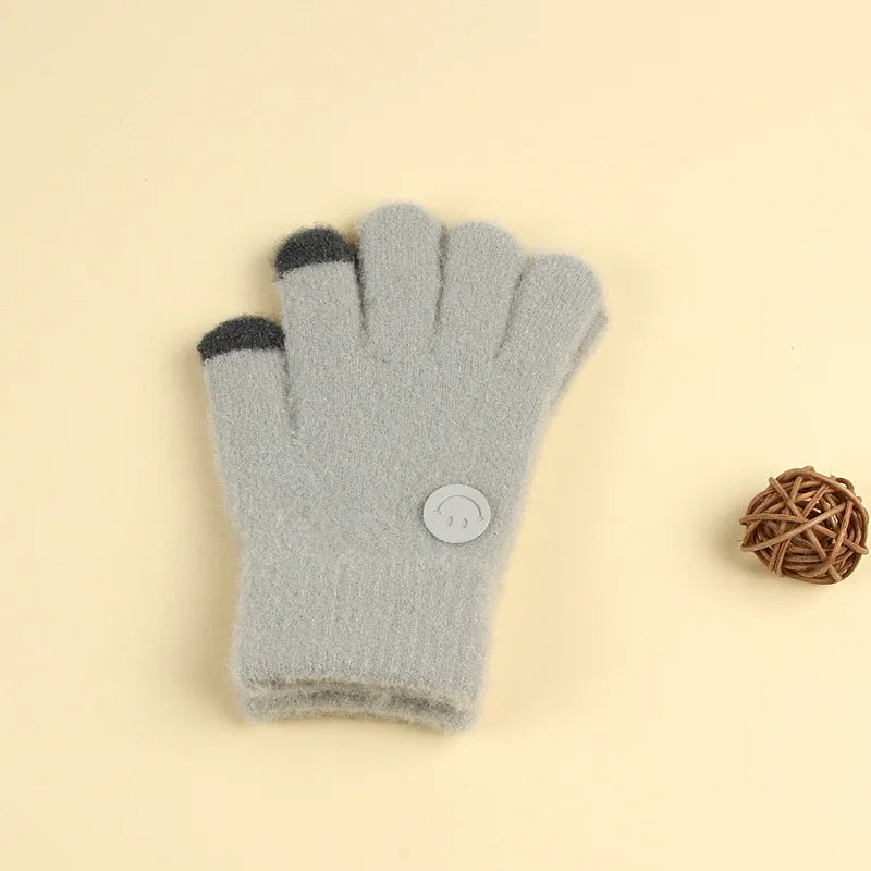Kids Winter Fleece Gloves | Cozy Plush Mittens for Cold Weather