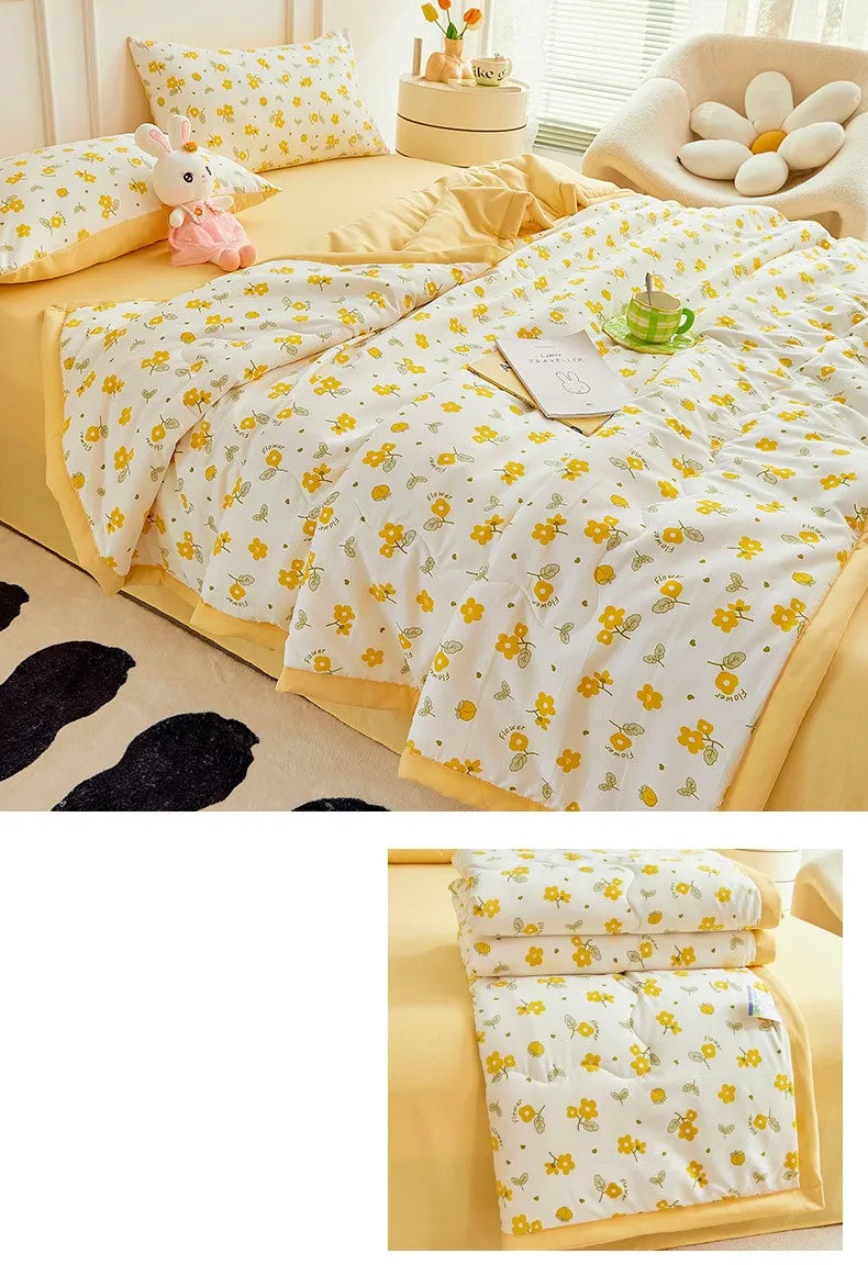 Summer Thin Duvet | Soft Printed Comforter for All Sizes