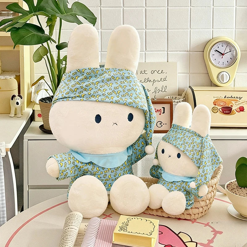 Large Plush Rabbit Pajamas Toy | Cuddle Companion for Kids
