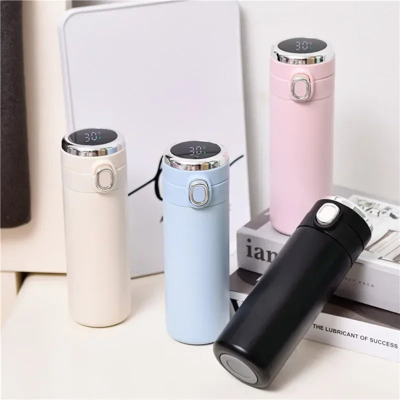Smart Thermos Water Bottle with Digital Temperature Display
