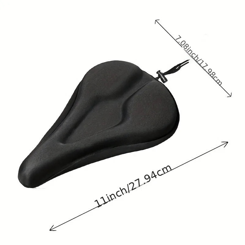 3D Soft Bike Seat Cover | Breathable Cushion for Comfort