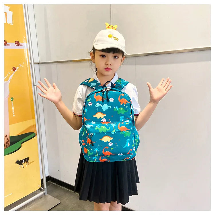 Cute Dinosaur Kids Backpack | Ideal for Kindergarten & School