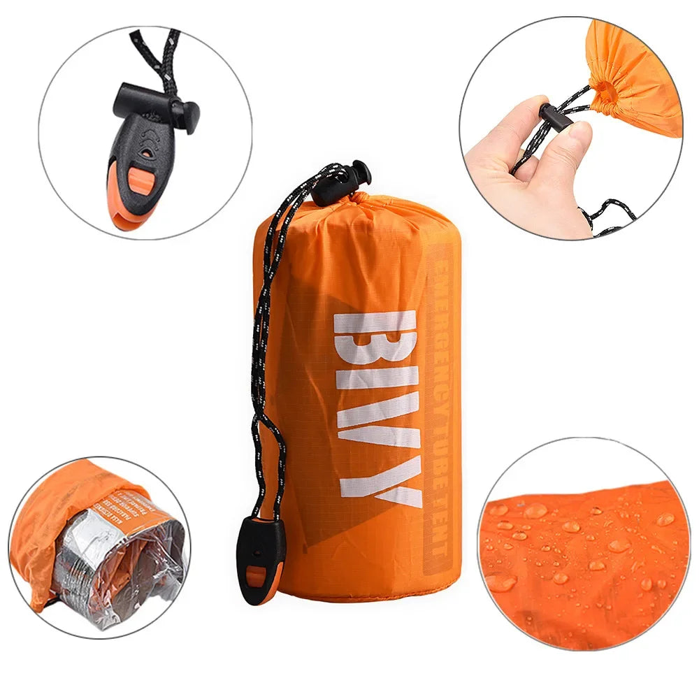2 Person Emergency Shelter Kit | Waterproof Survival Equipment