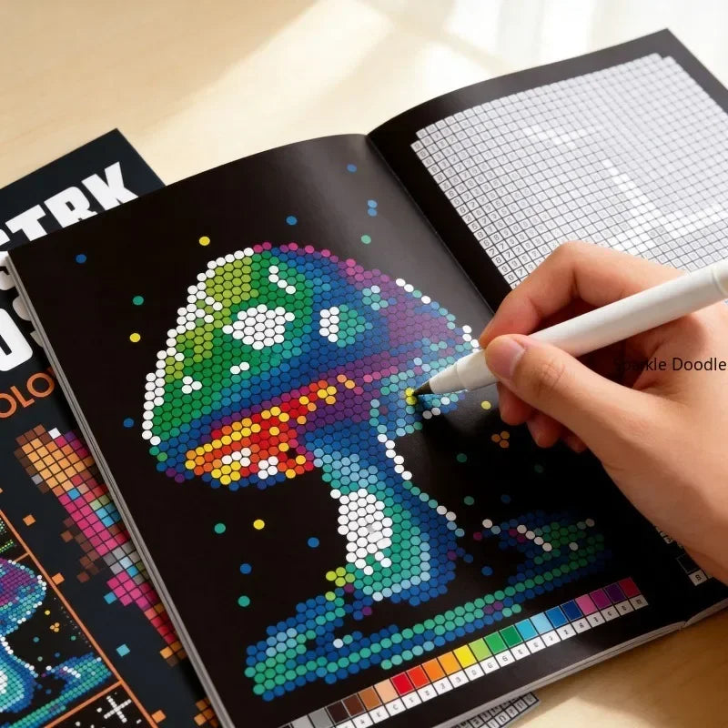 Adult Decompression Digital Coloring Book | 32 Engaging Patterns