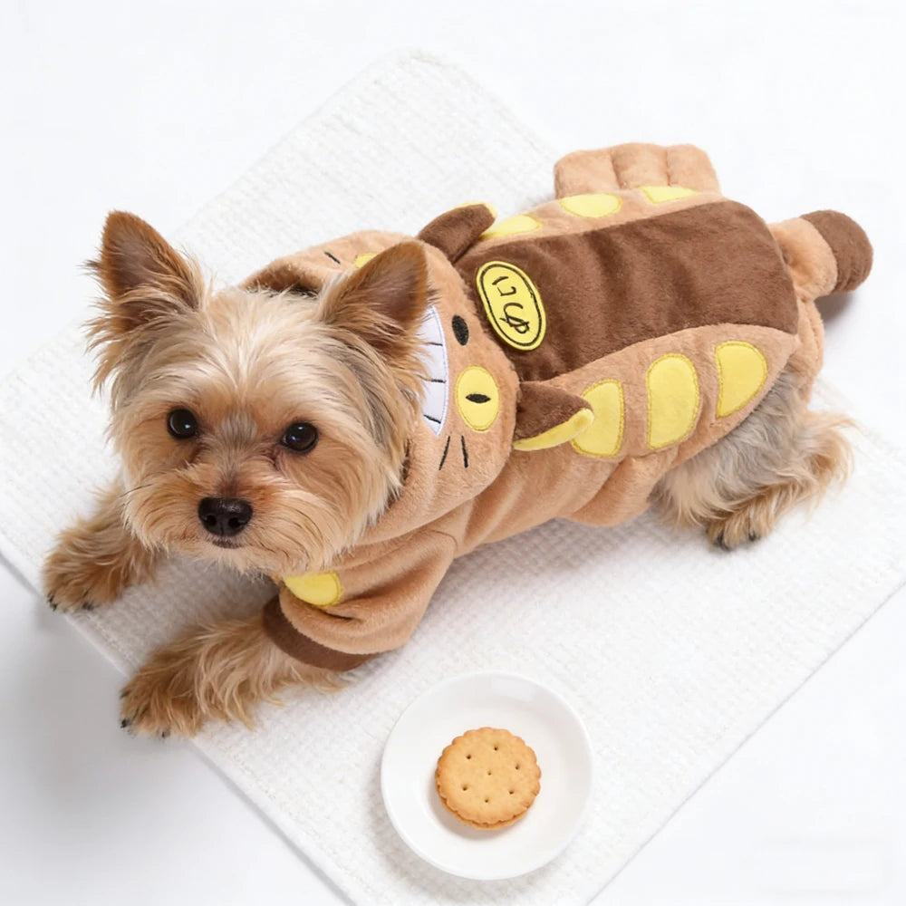 Warm Fleece Halloween Clothes for Small Dogs | Cozy Dog Jackets