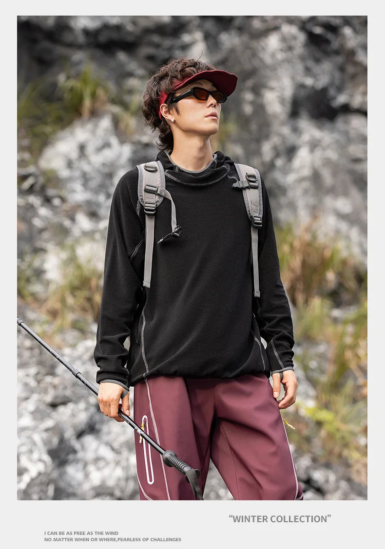 Hooded Fleece-Lined Sweatshirt | Ultimate Warmth for Outdoor Adventures
