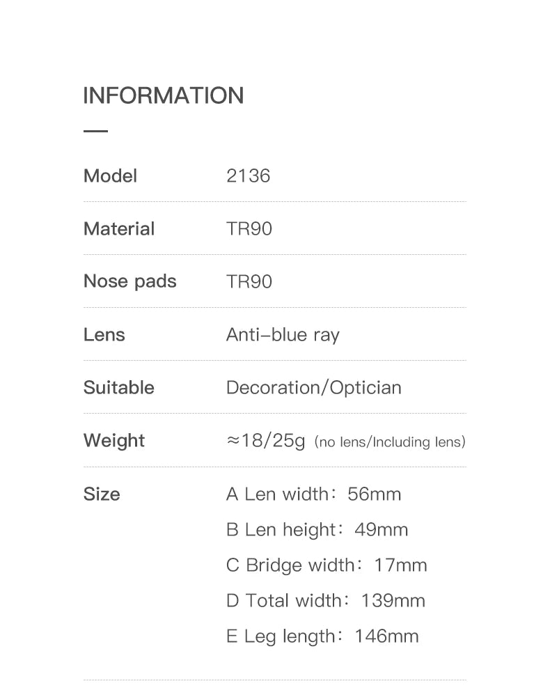 Stylish Square Prescription Glasses for Women | Adaptive Lenses