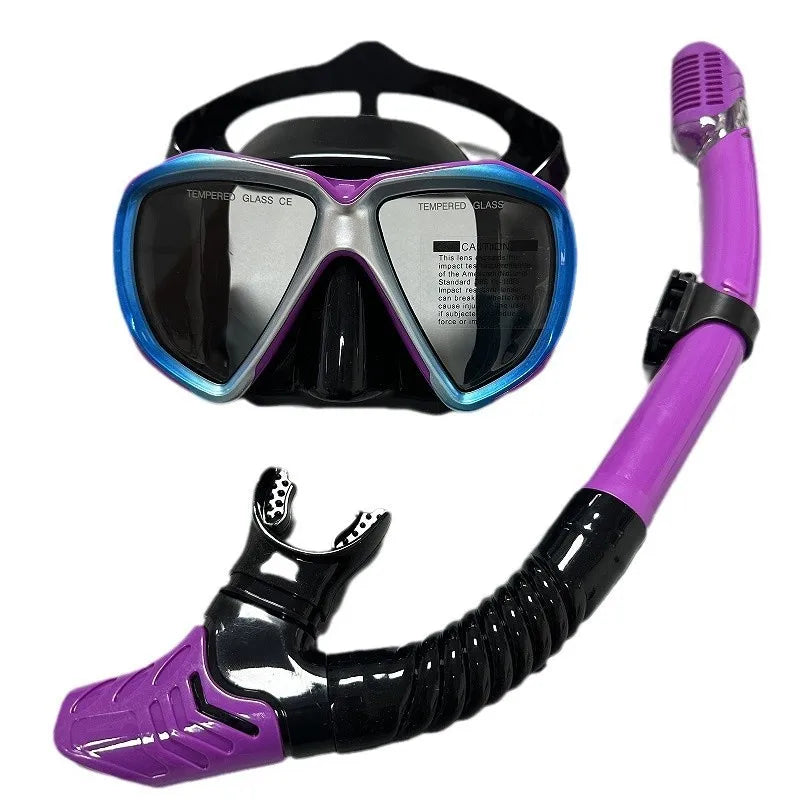 Professional Scuba Diving Masks & Snorkeling Set for Adults