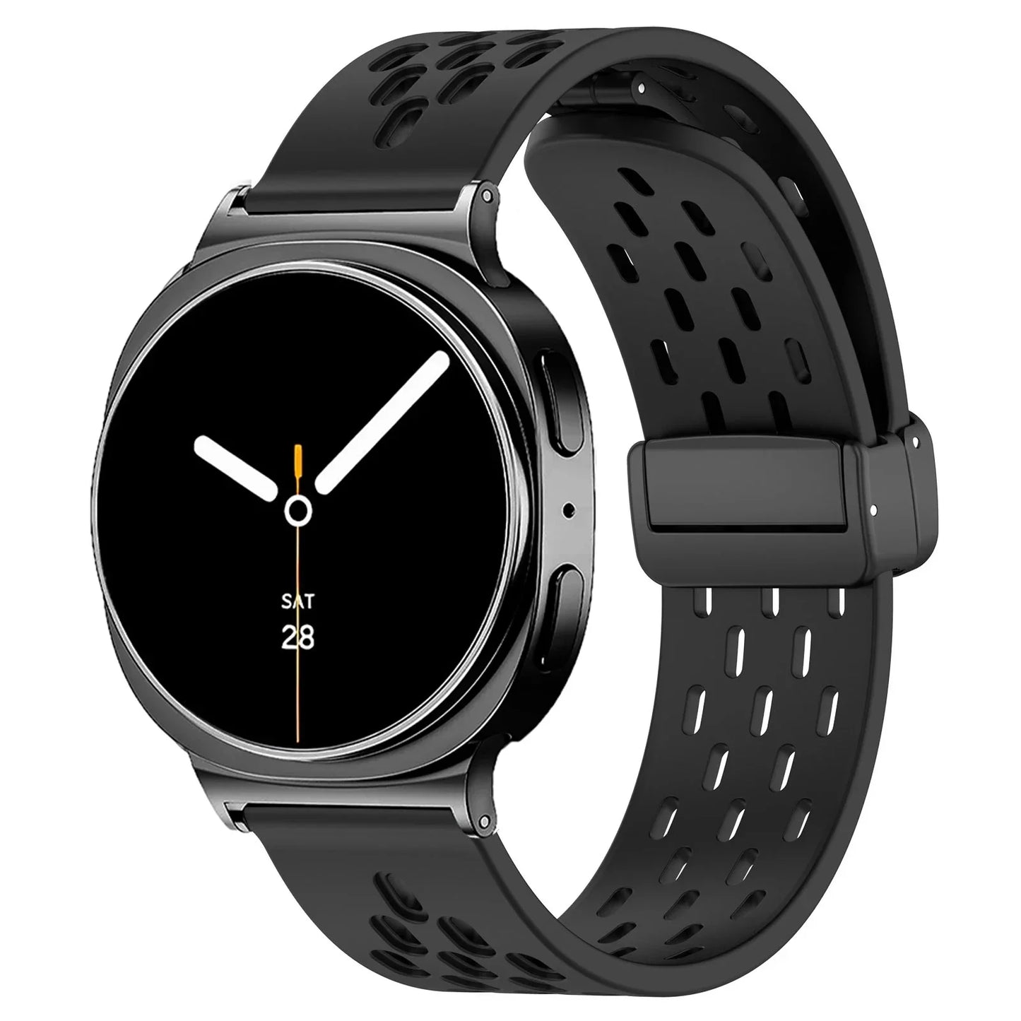 Breathable Sports Silicone Strap for Galaxy Watch | Magnetic Clasp