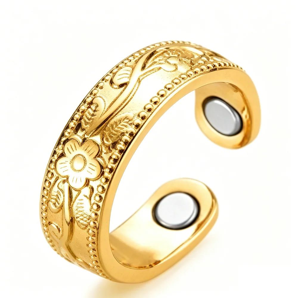 Unisex Vintage Healing Jewelry | Celtic Knot Magnetic Bracelet Set