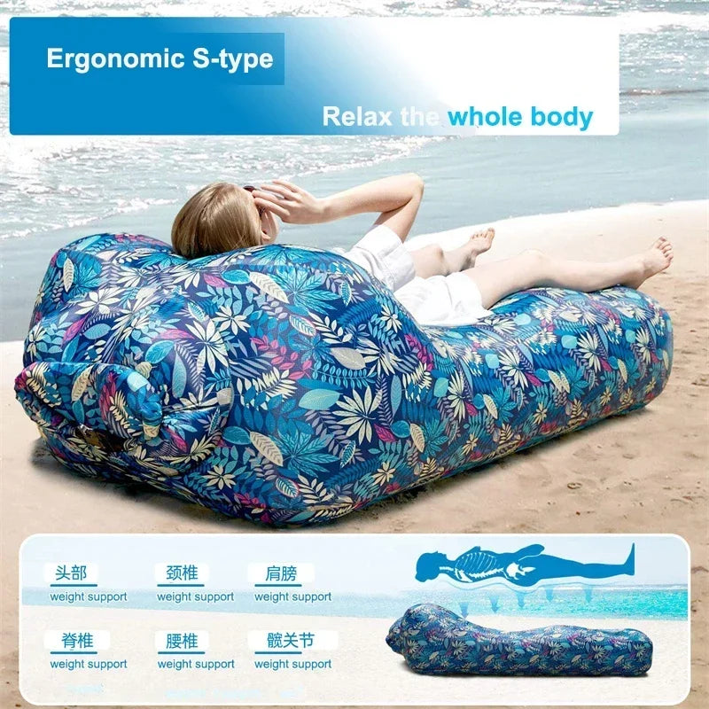 Ultralight Inflatable Sofa Bed | Perfect for Outdoor Comfort