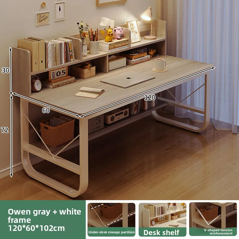 Simple and Stylish Desktop Computer Desk for Home Office