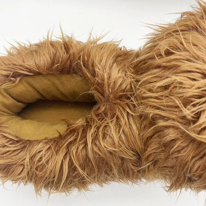 Highland Cattle Plush Slippers | Cozy Kawaii Animal Slides