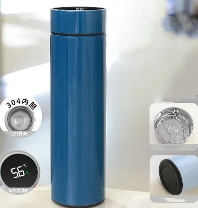 500ML Smart Insulated Water Bottle with Temperature Display