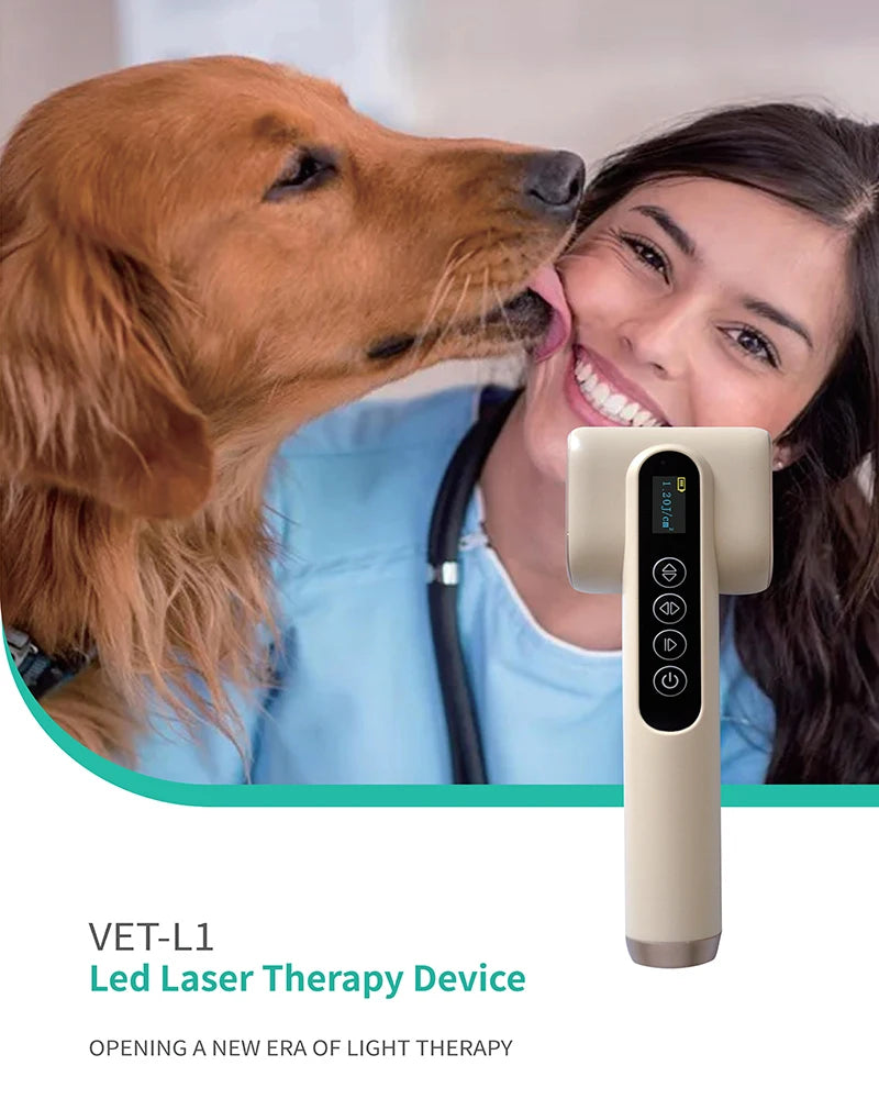 Veterinary LED Laser Therapy Device for Pet Relief