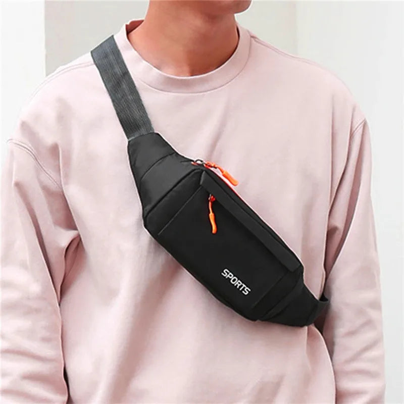 Casual Waist Bag for Men & Women | Large Phone Belt Pouch
