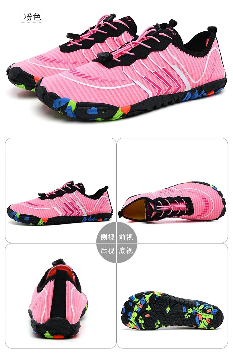 Unisex Quick-Drying Aqua Water Shoes | Breathable Beach Footwear