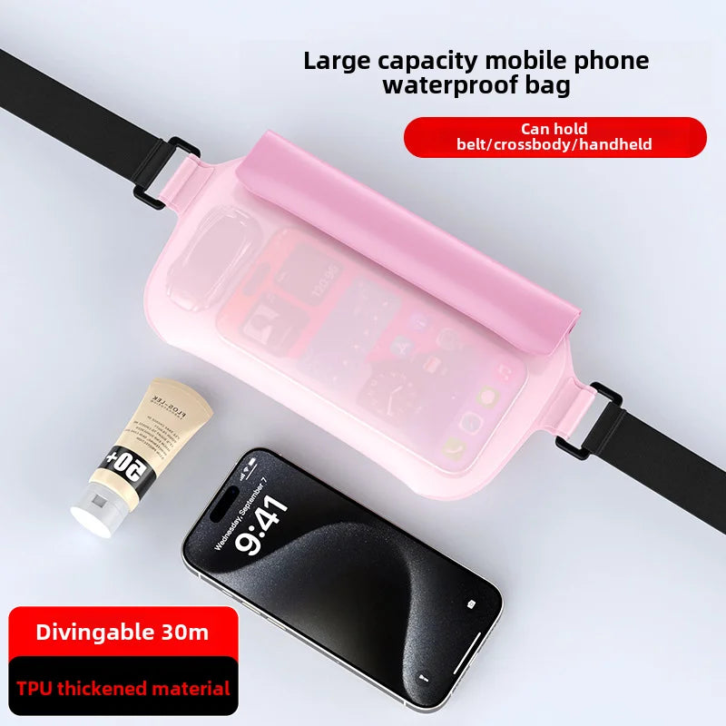 Universal Waterproof Phone Pouch | Secure Beach & Swim Protection