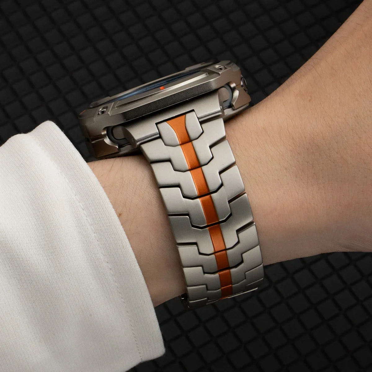 Stainless Steel Watch Band for Galaxy Ultra | Protective Case & Strap