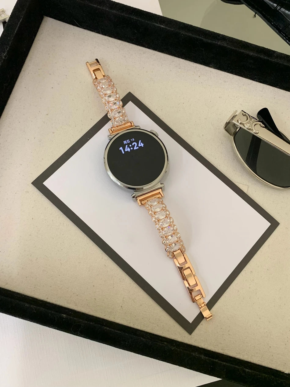 Dazzling Luxury Jewelry Band for Smartwatches | Elegant Women's Strap