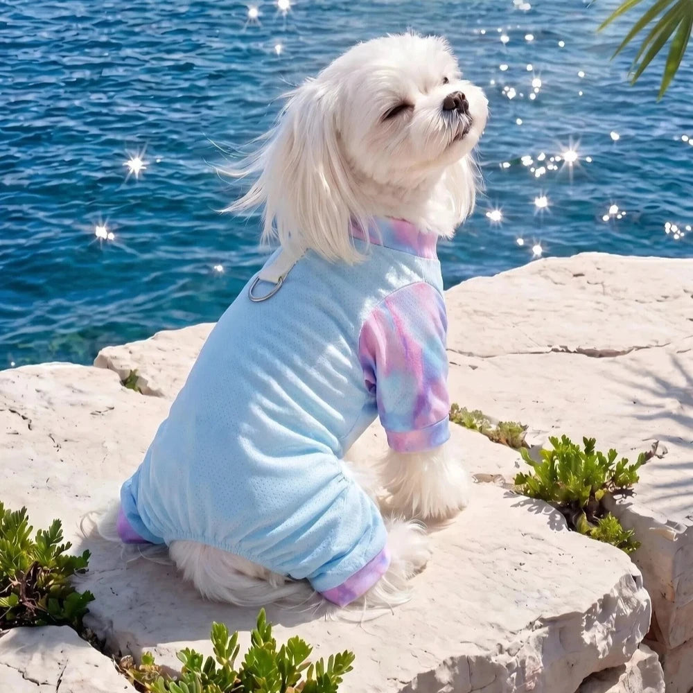Summer Dog Cooling Jumpsuit | Breathable Quick-Drying Pet Vest