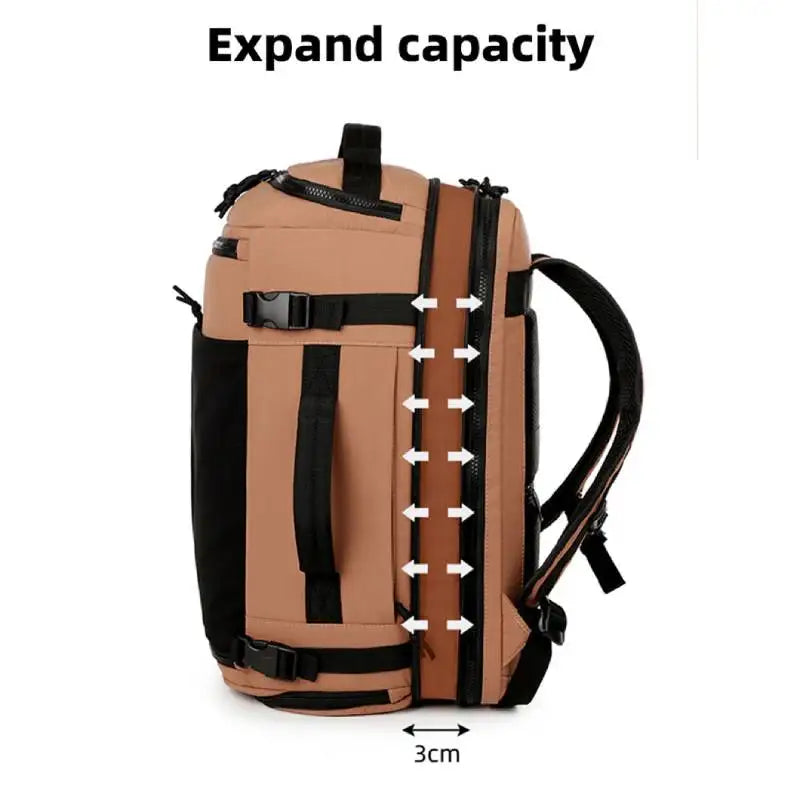 Men's Lightweight Travel Backpack | Versatile for Business & Hiking