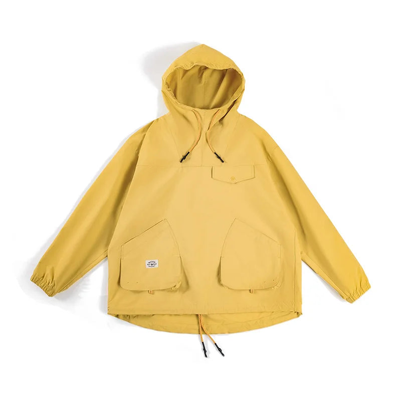 Men's Casual Multi-Pocket Hooded Jackets | Stylish Spring & Fall Wear