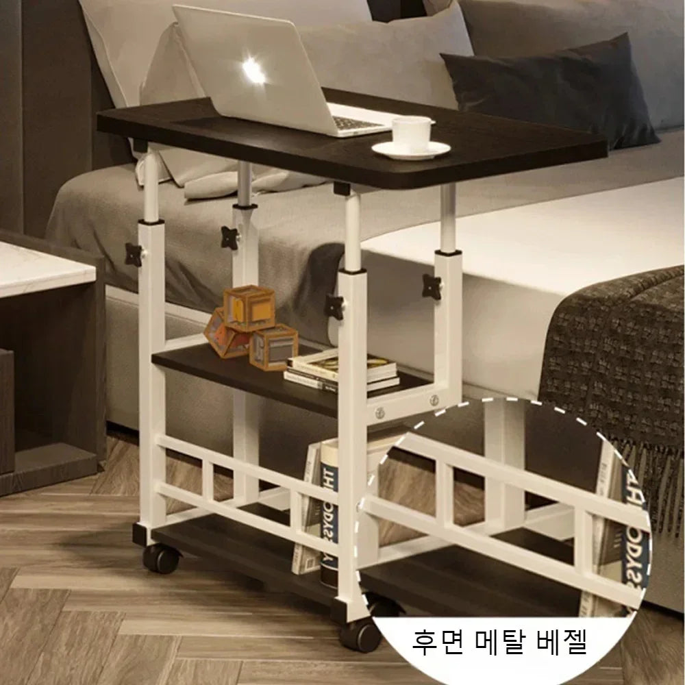 Adjustable Laptop Desk with Wheels | Portable Study Table