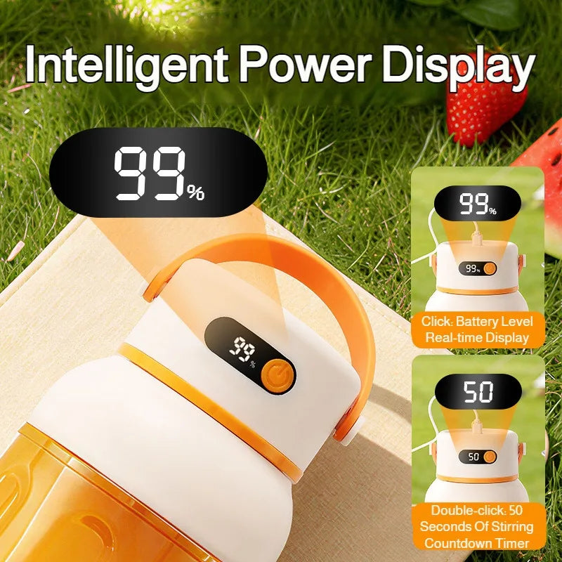 Portable Mini Blender | USB Rechargeable Juicer for Home & Travel