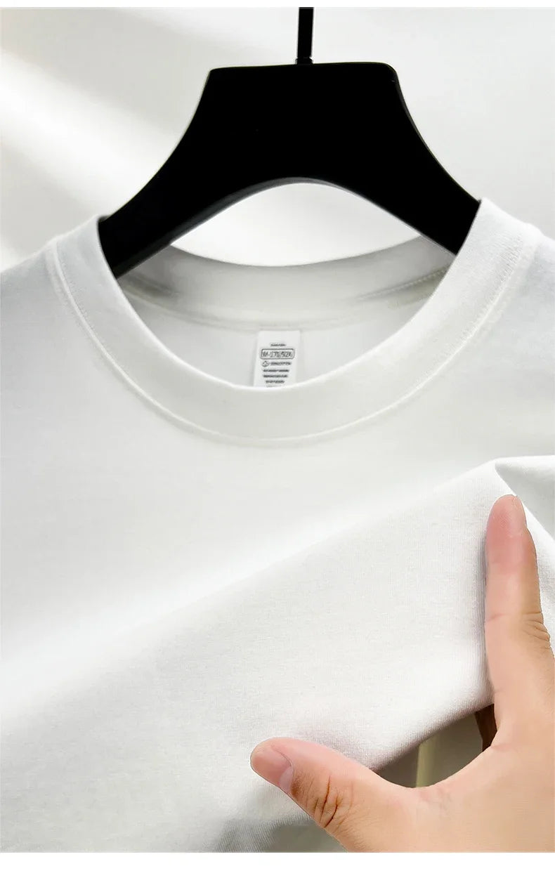 Men's Breathable Cotton Summer T-Shirt | Fashionable Short Sleeve Top