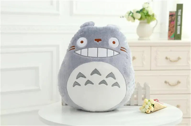 Adorable Cartoon Animal Plush Cushion | Cozy Hand Warm Pillow