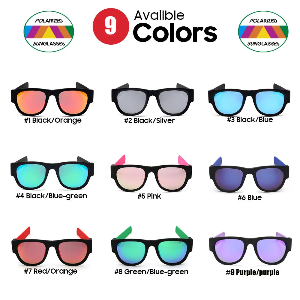 Foldable Polarized Sunglasses for Men | Stylish Sports Eyewear