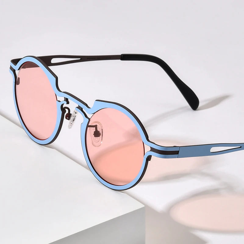 Stylish Vintage Round Polarized Sunglasses for Men & Women