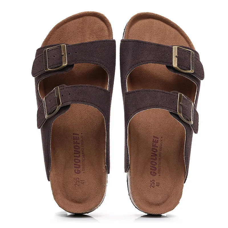 Summer Women's Casual Cork Slippers | Stylish Outdoor Slides