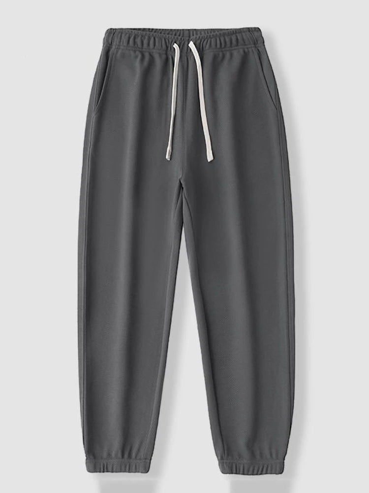 Cotton Twill Baggy Jogger Pants for Men | Breathable Casual Wear