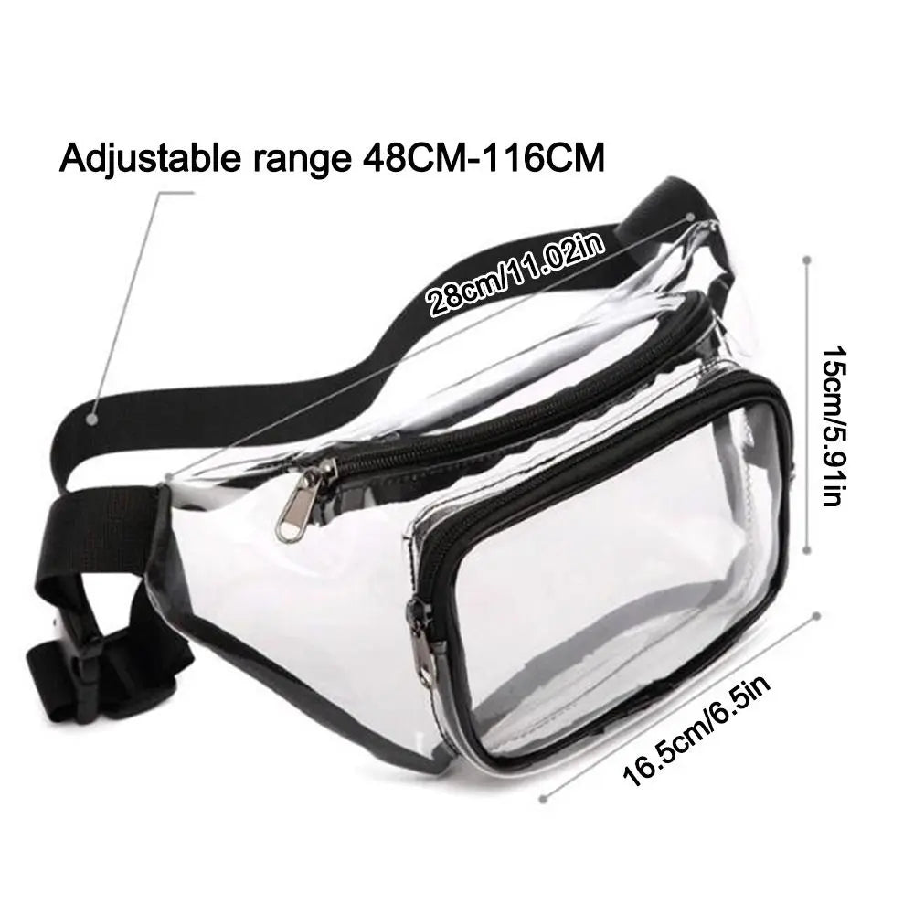Waterproof Clear Fanny Pack | Stadium Approved Sports Waist Bag
