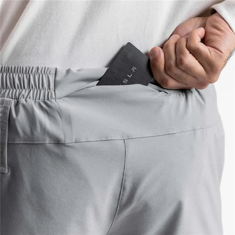 Men's Quick Dry Running Shorts | Lightweight Summer Fitness Pants
