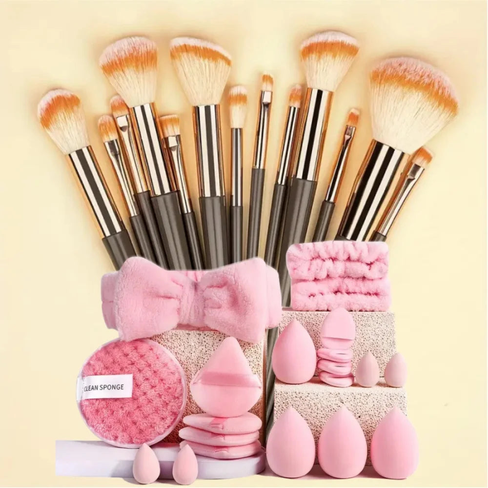 13PCS Ultimate Makeup Brush Set | Flawless Beauty Tools