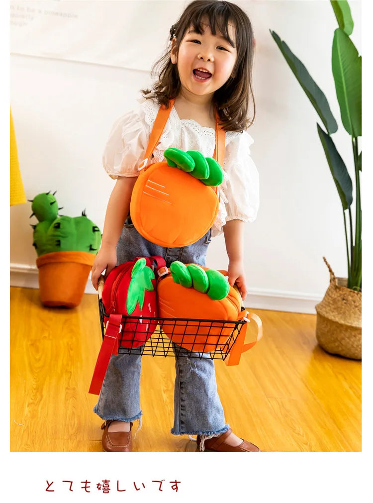 Cute Plush Baby Girls Coin Purse Handbags | Adorable Winter Bags