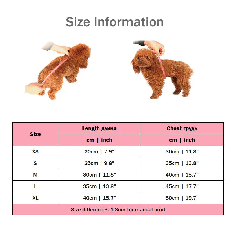 Stylish Knit Sweater Vest Costume for Small Dogs | Pet Jumpsuit Sets
