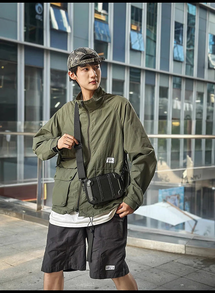 Luxury Mini Messenger Bag for Men | Stylish Pu Leather Crossbody