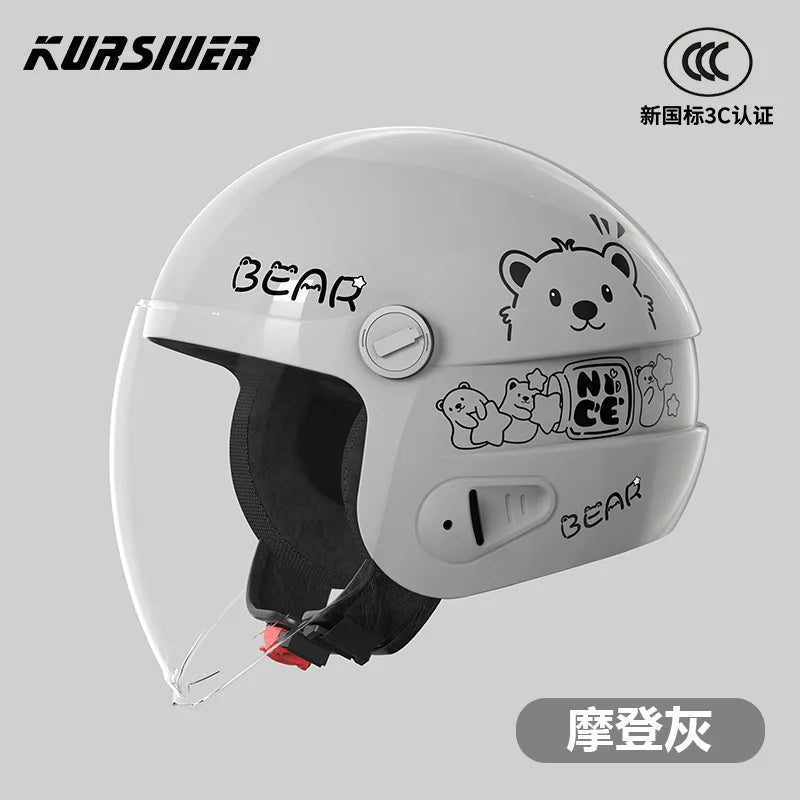 Casco Clásico Retro de Motocicleta Tipo Jet | Equipo de Seguridad Definitivo para Ciclistas