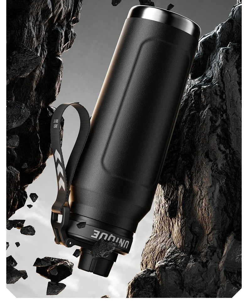 1L Insulated Stainless Steel Water Bottle | Vacuum Flask for Outdoors