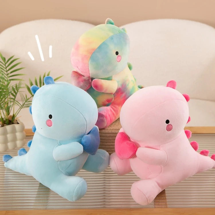 Cute Kawaii Plush Dinosaur Doll | Soft Cartoon Dino Toy for Kids