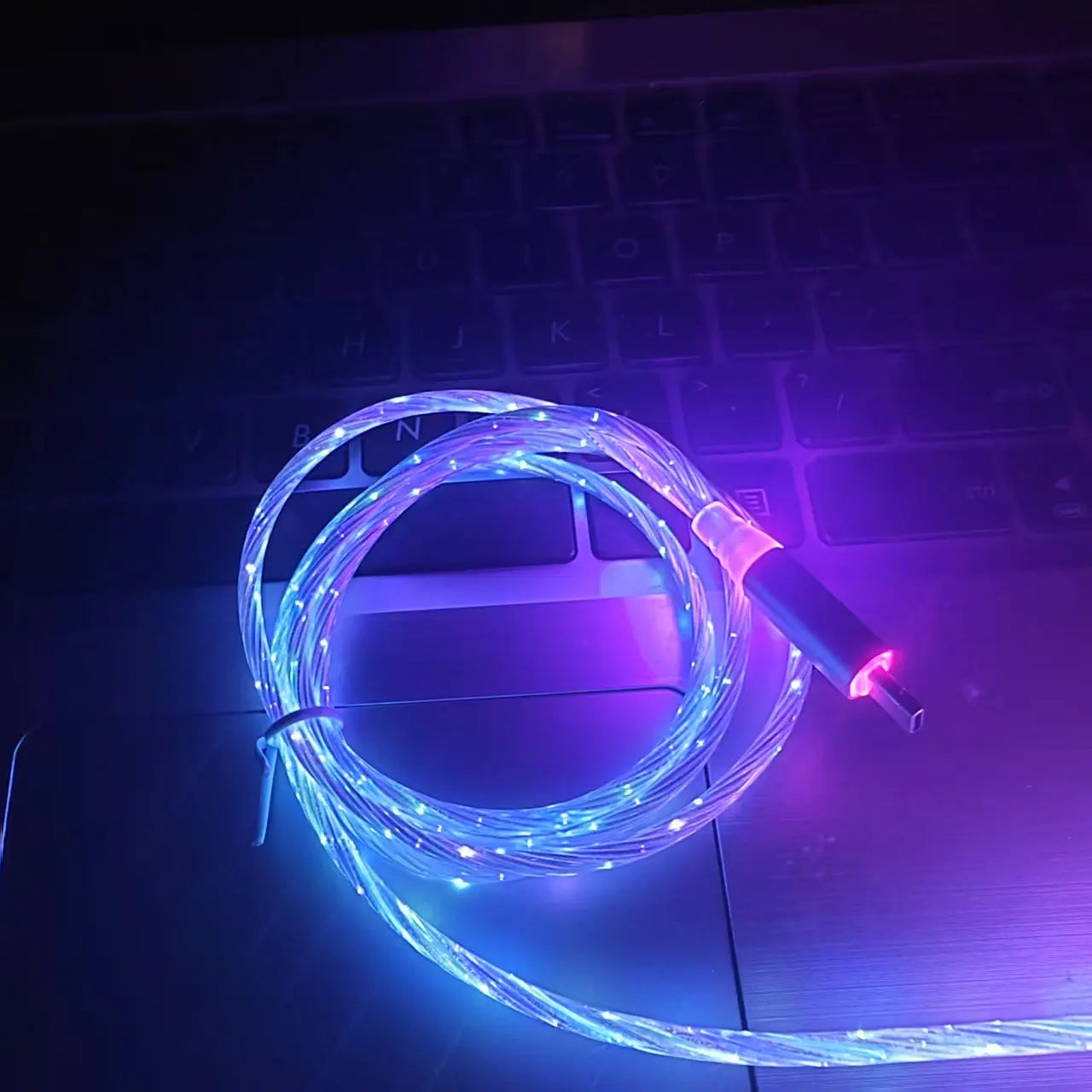 Luminous RGB LED Type C USB Cable | Fast Charger Data Cord