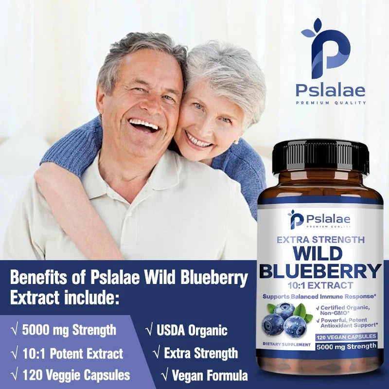 Natural Wild Blueberries | Anti-Aging Antioxidant Supplement