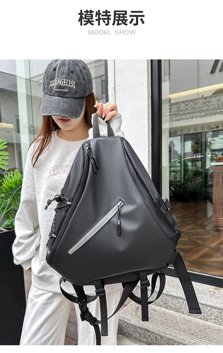 Men's Waterproof Large Capacity Crossbody Chest Bag | Fashionable & Functional